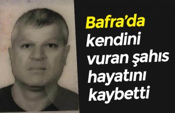 Bafra'da kendini vuran şahıs hayatını kaybetti