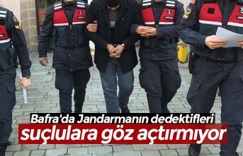 Bafra'da JASAT suçlulara göz açtırmıyor