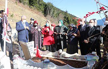 Bakan Zehra Zümrüt Selçuk, şehit Eren Bülbül'ün kabrini ziyaret etti