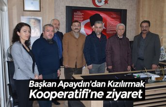 Başkan Apaydın'dan Kızılırmak Kooperatifi’ne ziyaret