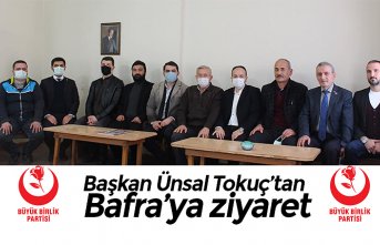 Başkan Ünsal Tokuç’tan Bafra’ya ziyaret