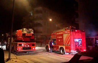 Çorum'da iş yeri yangını