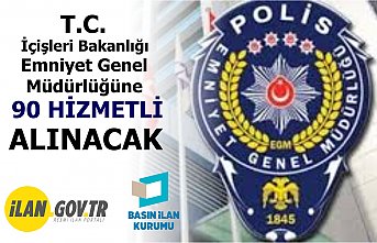 EMNİYET GENEL MÜDÜRLÜĞÜ (EGM) HİZMETLİ ALIMI