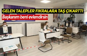 İLKADIM ÇAĞRI MERKEZİ’NE GELEN TALEPLER FIKRALARA TAŞ ÇIKARTTI