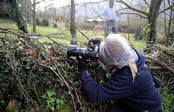 Küre Dağları'nda kardelenler karsız açtı