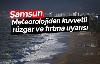 Meteorolojiden kuvvetli rüzgar ve fırtına uyarısı