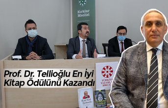 Prof. Dr. Tellioğlu En İyi Kitap Ödülünü Kazandı