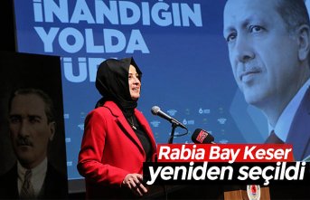 Rabia Bay Keser yeniden seçildi