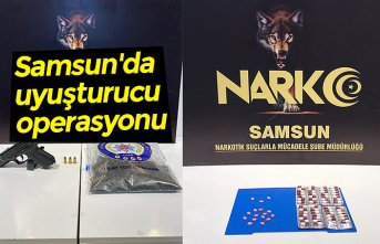 Samsun'da uyuşturucu operasyonu
