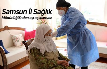 Samsun İl Sağlık Müdürlüğü’nden aşı açıklaması