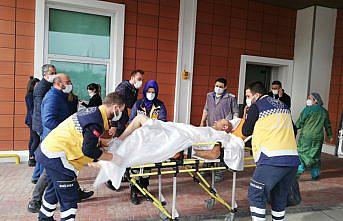 Samsun'da elektrik akımına kapılan 2 işçi yaralandı