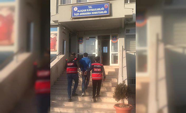 Samsun'da hakkında 7 yıl 8 ay hapis cezası bulunan hükümlü yakalandı