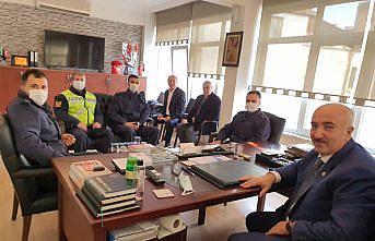 Samsun'da jandarmadan Ziraat Odasına ziyaret