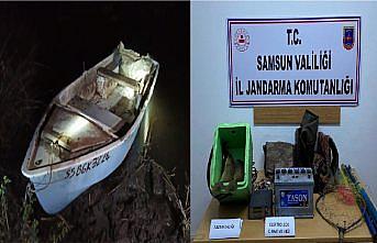 Samsun'da kaçak balık avlayan 16 kişiye 65 bin 850 lira para cezası verildi