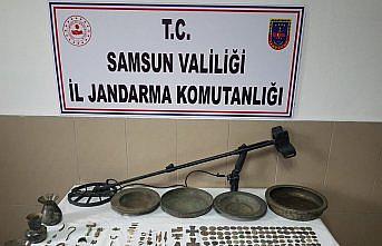 Samsun'da tarihi eser kaçaklığı iddiasıyla bir kişi yakalandı