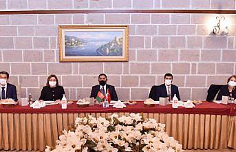 TBB, Afganistan Ulaştırma Bakanı'nı ağırladı