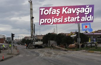 Tofaş Kavşağı projesi start aldı