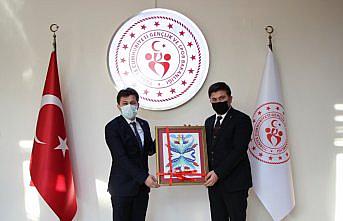 Türkiye Cimnastik Federasyonu Başkanı Çelen, Düzce'de ziyaretlerde bulundu