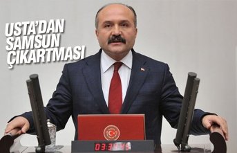 USTA’DAN SAMSUN ÇIKARTMASI