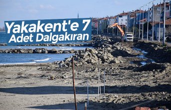 Yakakent'e 7 Adet Dalgakıran