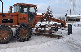 Yeniçağa ve Mudurnu beyaza büründü