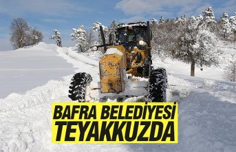 BAFRA BELEDİYESİ TEYAKKUZDA