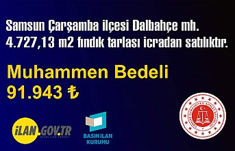 ÇARŞAMBA İCRA DAİRESİ MÜDÜRLÜĞÜ