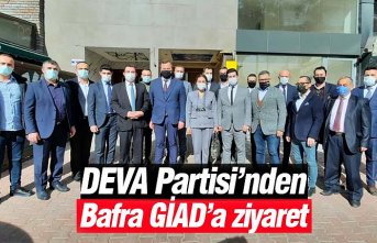 DEVA Partisi’nden Bafra GİAD’a ziyaret