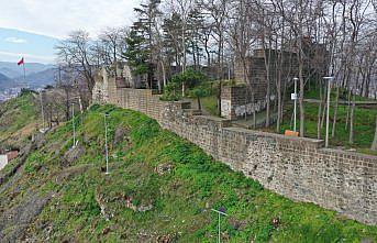 Giresun Kalesi, surları ve mağaralarıyla turist çekecek