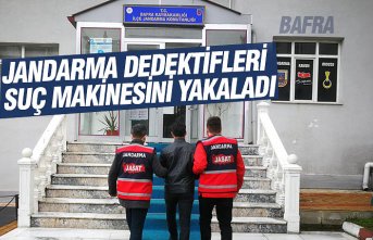 JANDARMA DEDEKTİFLERİ SUÇ MAKİNESİNİ YAKALADI