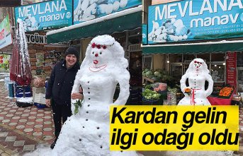 Kardan gelin ilgi odağı oldu