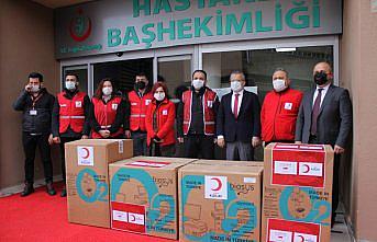 Kızılay, Zonguldak Atatürk Devlet Hastanesine iki solunum cihazı hibe etti
