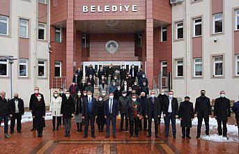 MHP il teşkilatından Belediye Başkanı Akın'a ziyaret