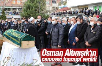 Osman Altınışık'ın cenazesi toprağa verildi