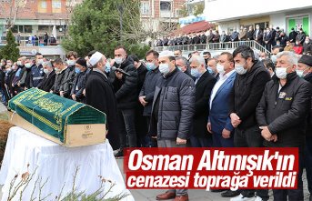 Osman Altınışık'ın cenazesi toprağa verildi