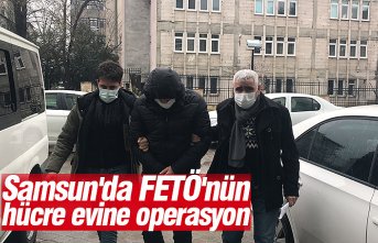Samsun'da FETÖ'nün hücre evine operasyon