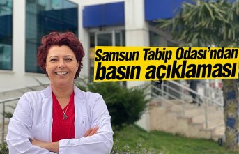 Samsun Tabip Odası’ndan basın açıklaması