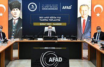 Samsun'da koronavirüsle mücadelede çalışmaları değerlendirildi