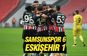SAMSUNSPOR 6 ESKİŞEHİR 1