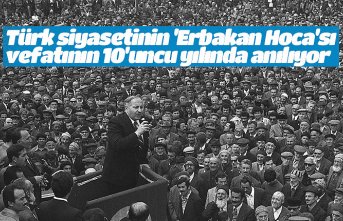Türk siyasetinin 'Erbakan Hoca'sı vefatının 10'uncu yılında anılıyor