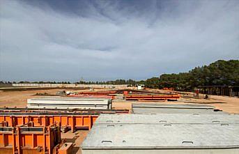 Türk şirketin Libya'da kurduğu, ülkenin en büyük beton üretim tesisi açıldı