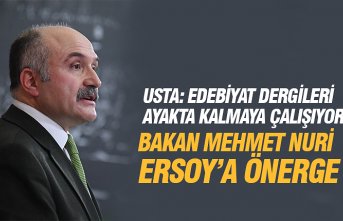 USTA: EDEBİYAT DERGİLERİ AYAKTA KALMAYA ÇALIŞIYOR