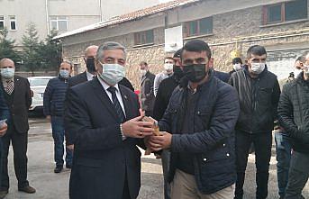 Vezirköprü'de pancar üreticilerine ödemeleri yapıldı