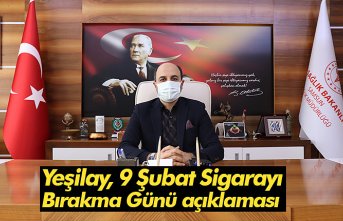 Yeşilay, 9 Şubat Sigarayı Bırakma Günü açıklaması