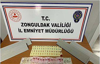 Zonguldak'ta kumar oynanan ruhsatsız kahvehanedeki 10 kişiye 20 bin lira para cezası