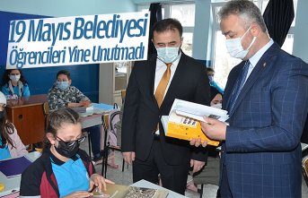 19 Mayıs Belediyesi Öğrencileri Yine Unutmadı