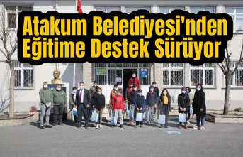 Atakum Belediyesi’nden eğitime destek sürüyor