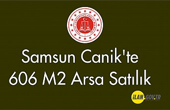 Canik'te 606 m2 arsa satılık