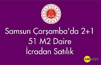 Çarşamba'da icradan satılık daire
