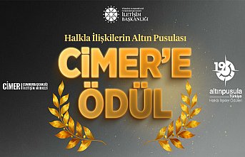 CİMER “ALTIN PUSULA” ÖDÜLÜ KAZANDI